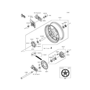 Kawasaki 550AA4045 - Pin-Cotter, 4.0X45 - Adept Powersports