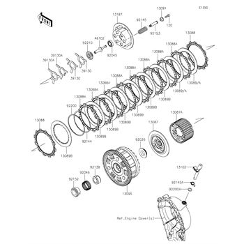 Kawasaki 46102-0609 - Rod - Adept Powersports