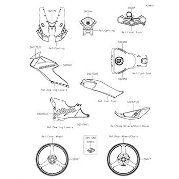 Rear Master Cylinder replacement parts for 2025 Kawasaki Ninja ZX