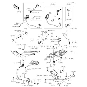 Ignition Switch / Locks / Reflectors replacement parts for 2024