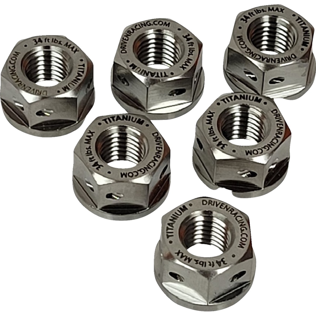 Titanium Sprocket Nuts