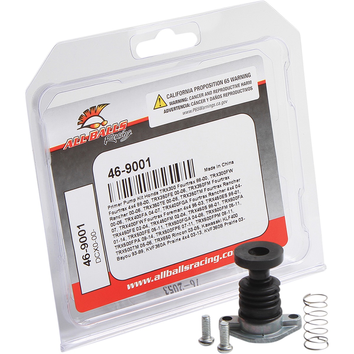 All Balls Carburetor Primer Rebuild Pump Kit