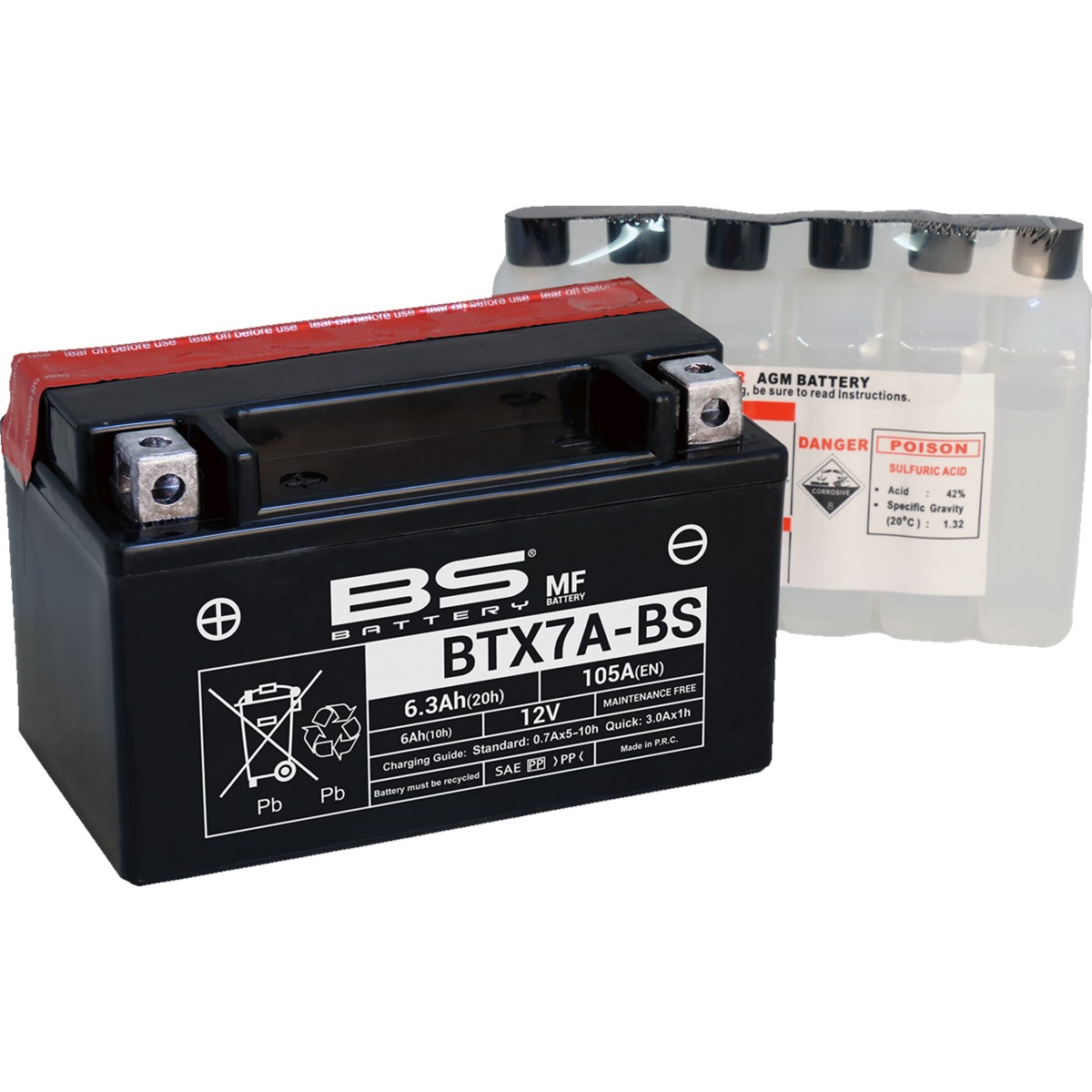 BS Battery Maintenance-Free Battery
