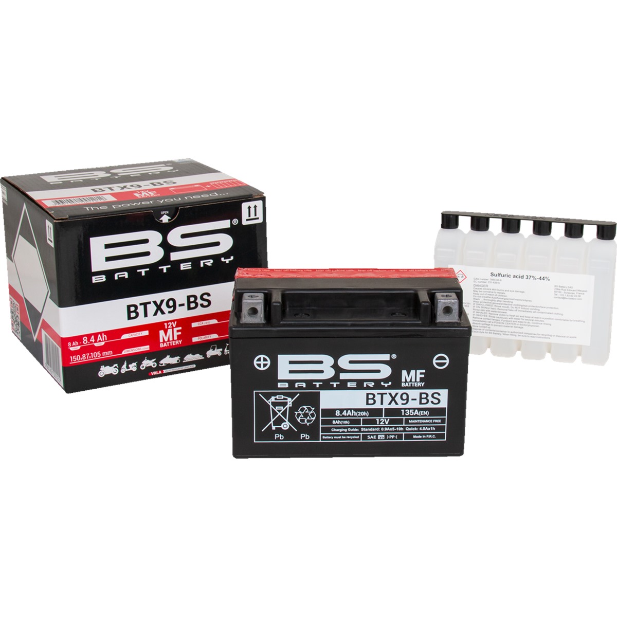 BS Battery Maintenance-Free Battery