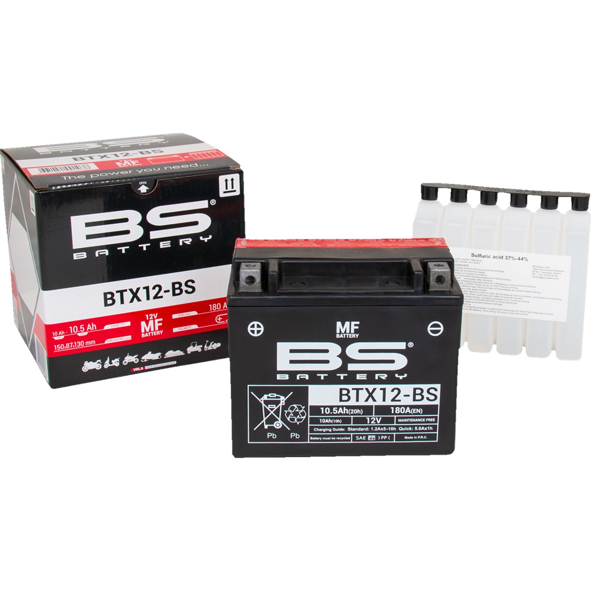 BS Battery Maintenance-Free Battery