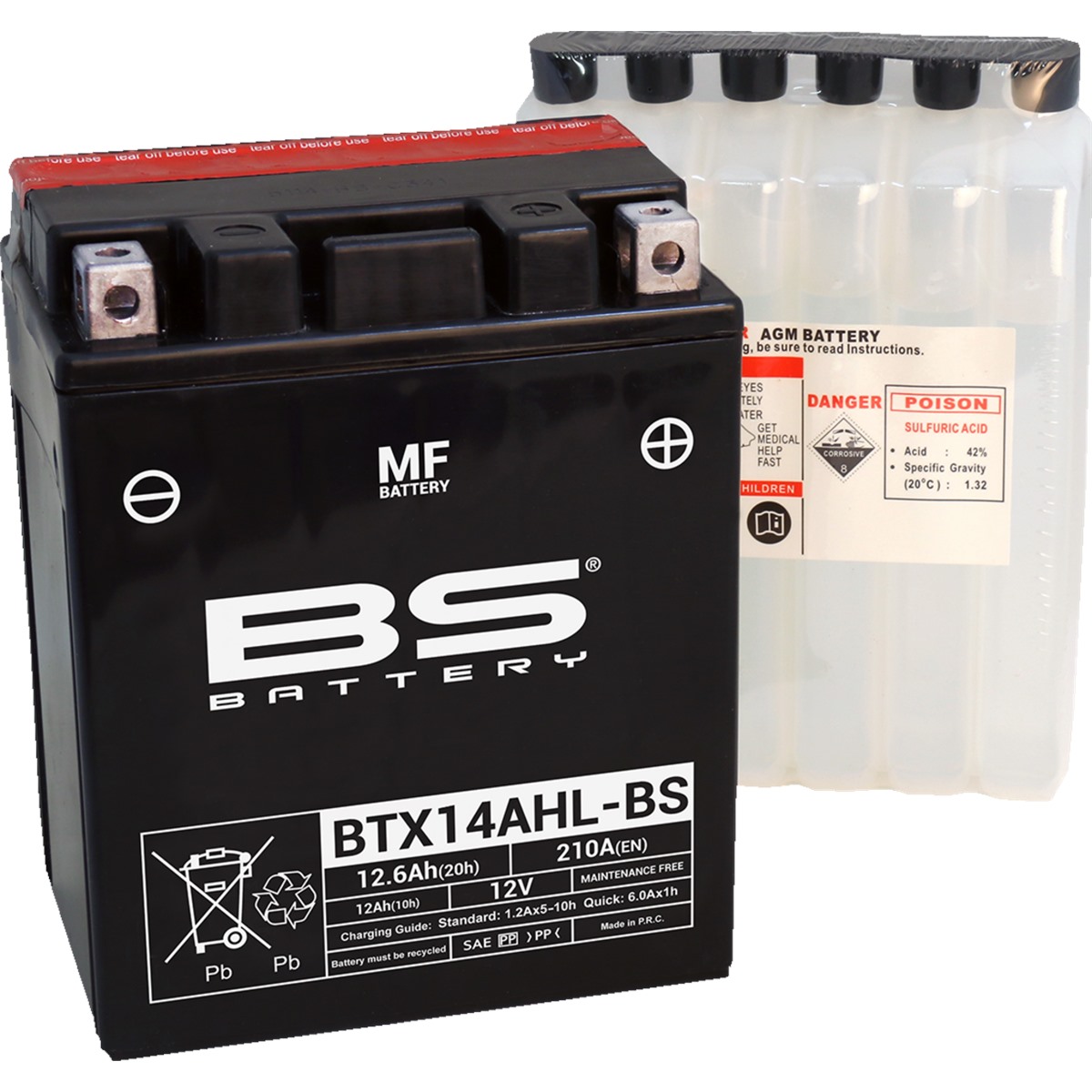 BS Battery Maintenance-Free Battery