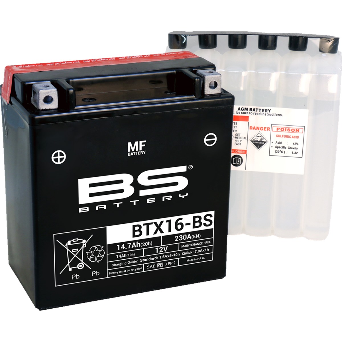 BS Battery Maintenance-Free Battery