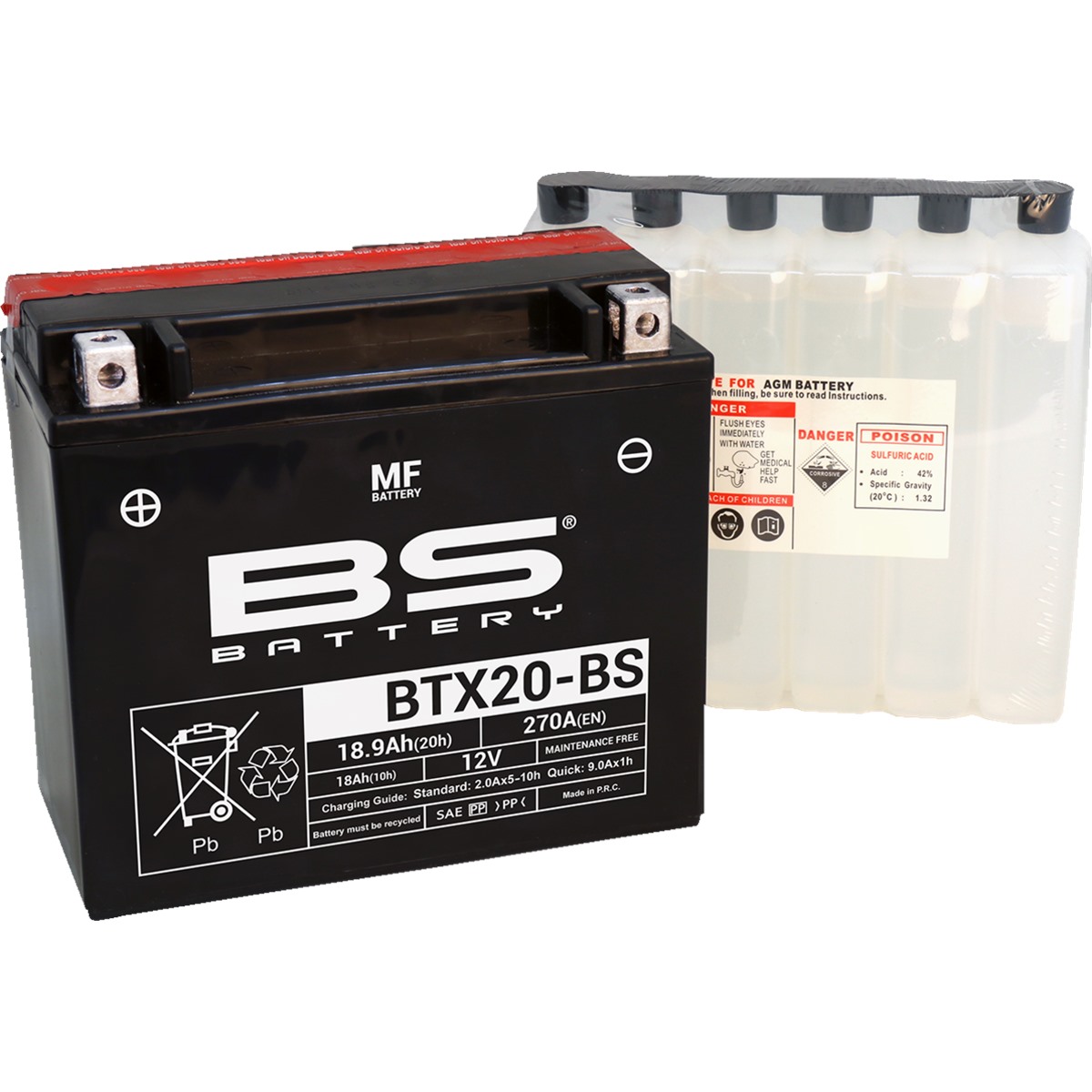 BS Battery Maintenance-Free Battery