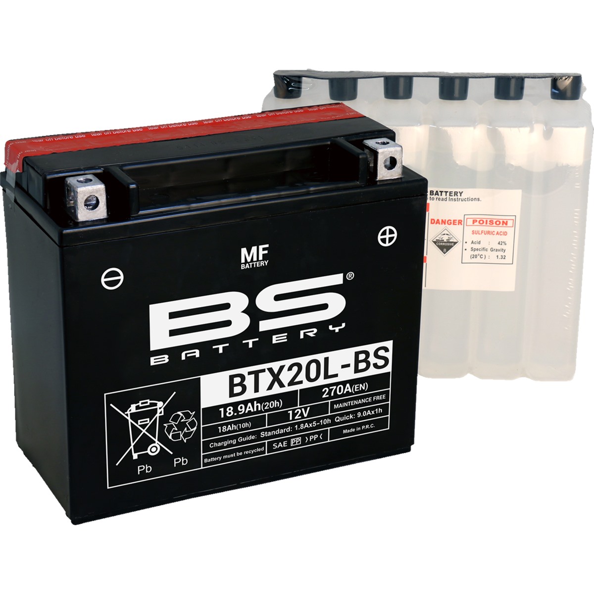 BS Battery Maintenance-Free Battery