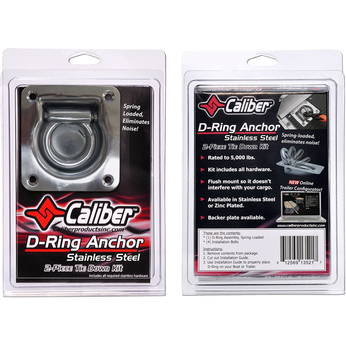 Caliber D-Ring Anchor Kits