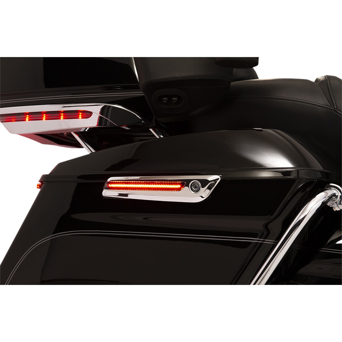 Ciro LED Saddlebag Hinge Covers