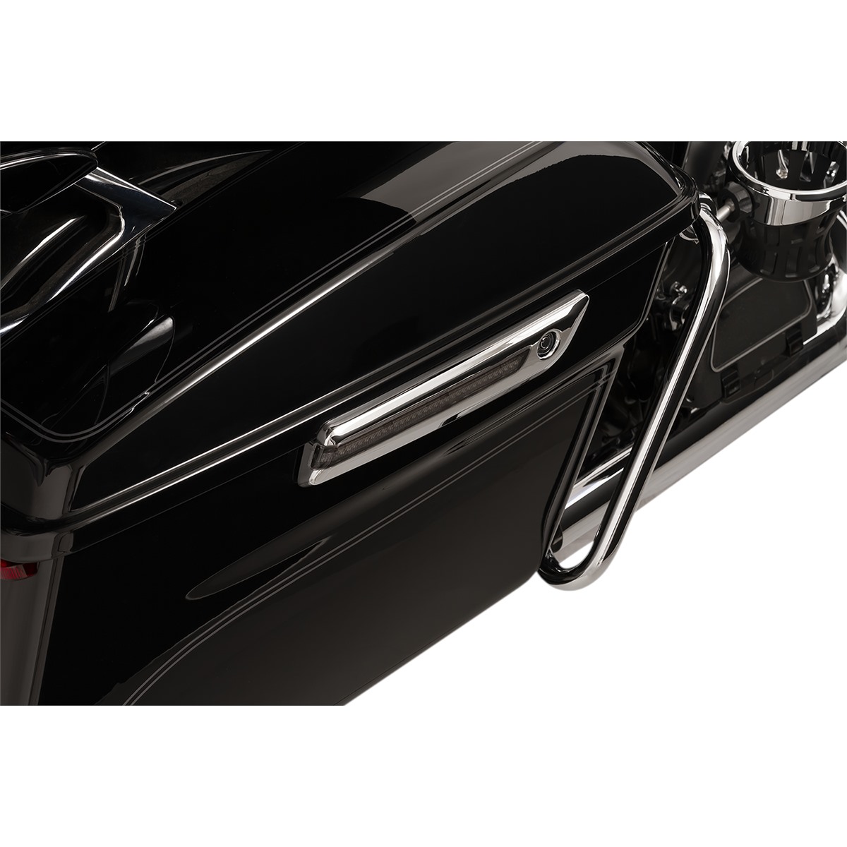 Ciro LED Saddlebag Hinge Covers