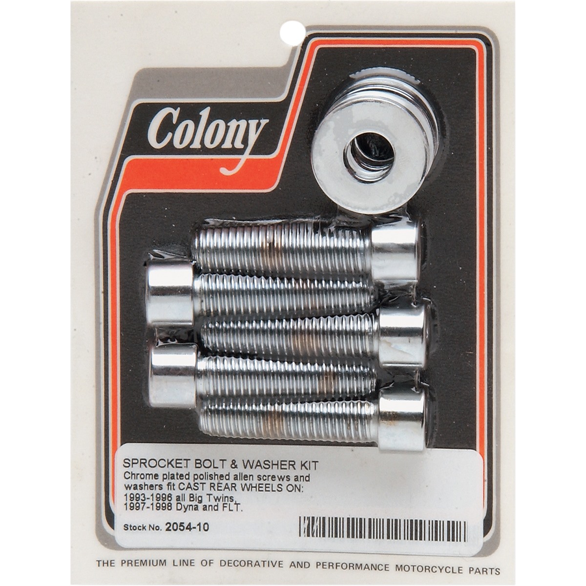 Rotor, Sprocket and Belt Mounting Hardware Kit