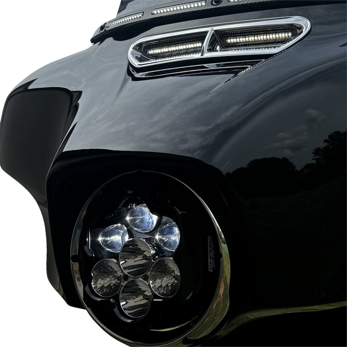 Custom Dynamics Shark Demon Performance LED Headlight