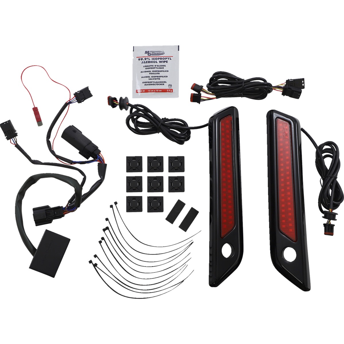 Saddlebag Latch Dual Color Accent Lights