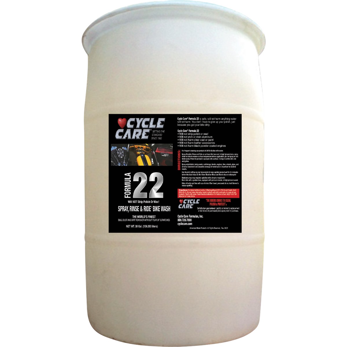 Cycle Care Formulas Formula 22 Spray, Rinse & Ride Cleaner