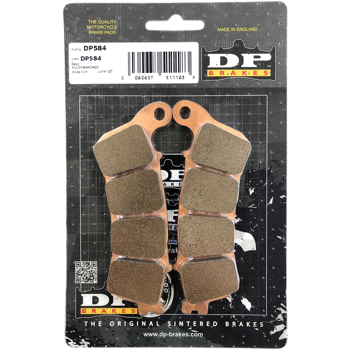 DP Brakes Standard DP Sintered Brake Pads