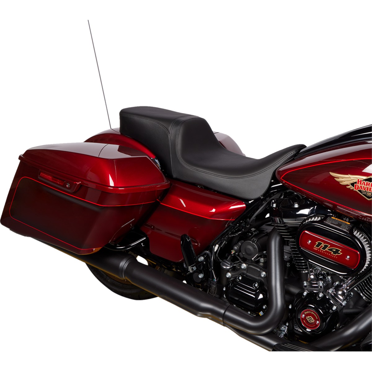 Drag Specialties Performance Predator 2-Up Seat