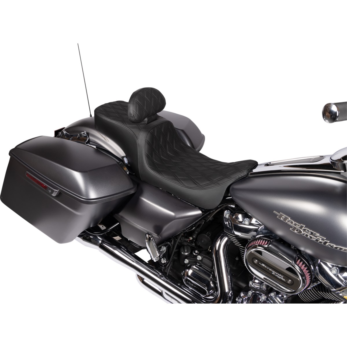 Drag Specialties Performance Predator 2-Up Seat