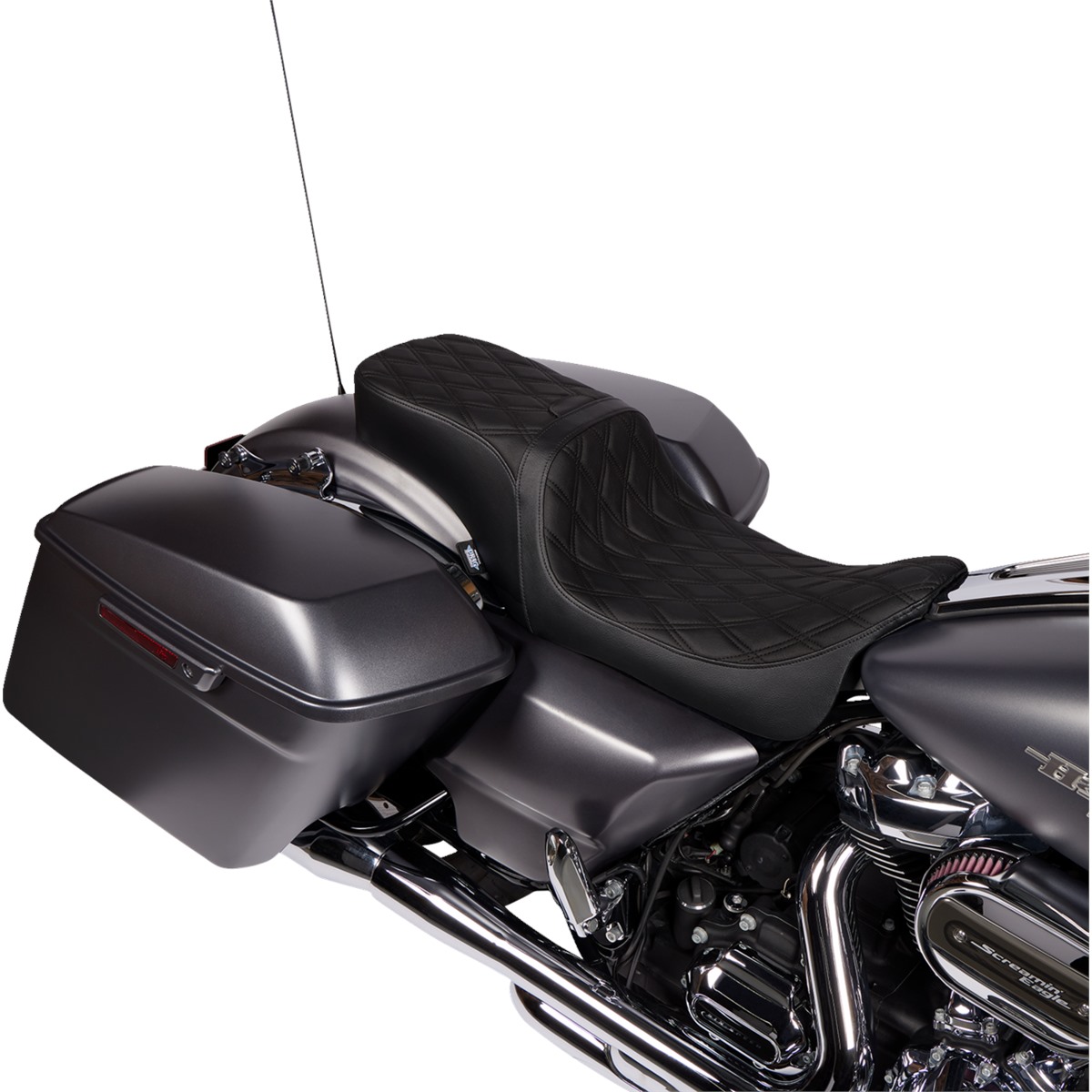 Drag Specialties Performance Predator 2-Up Seat