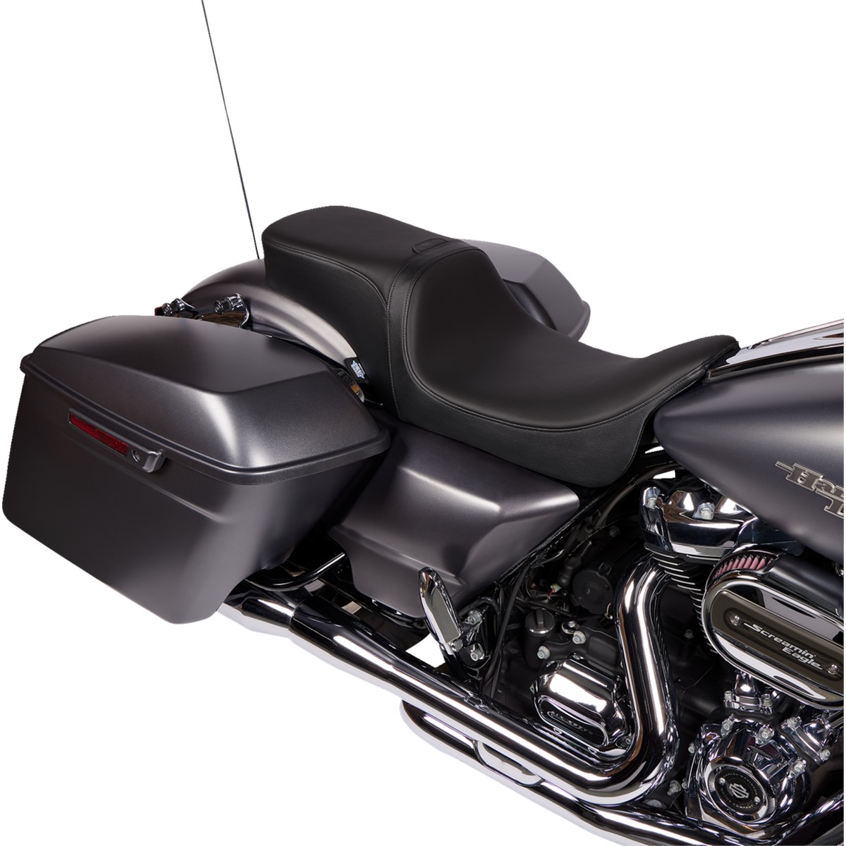 Drag Specialties Performance Predator 2-Up Seat