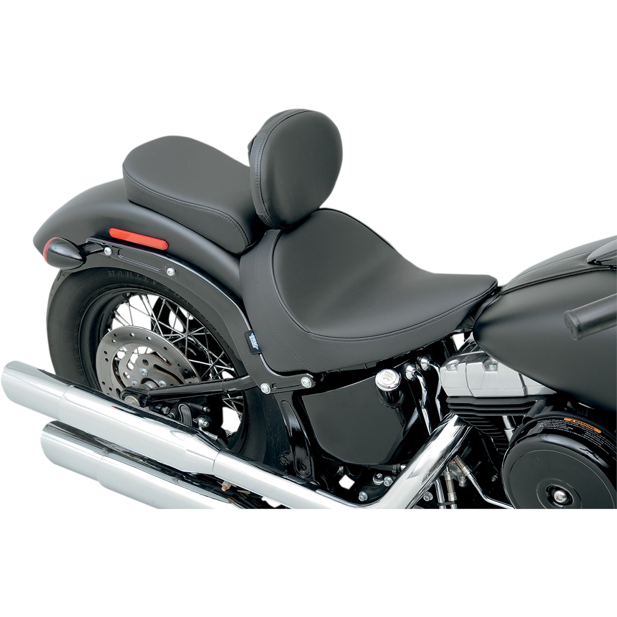 Drag Specialties Backrest Compatible Solo Seat - Smooth
