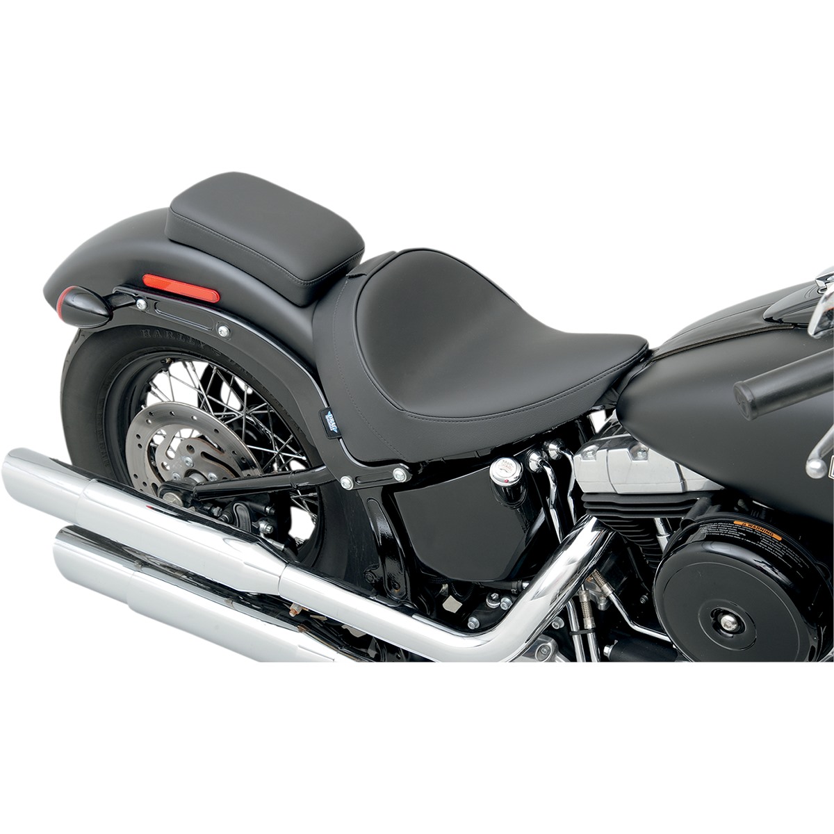 Drag Specialties Backrest Compatible Solo Seat - Smooth