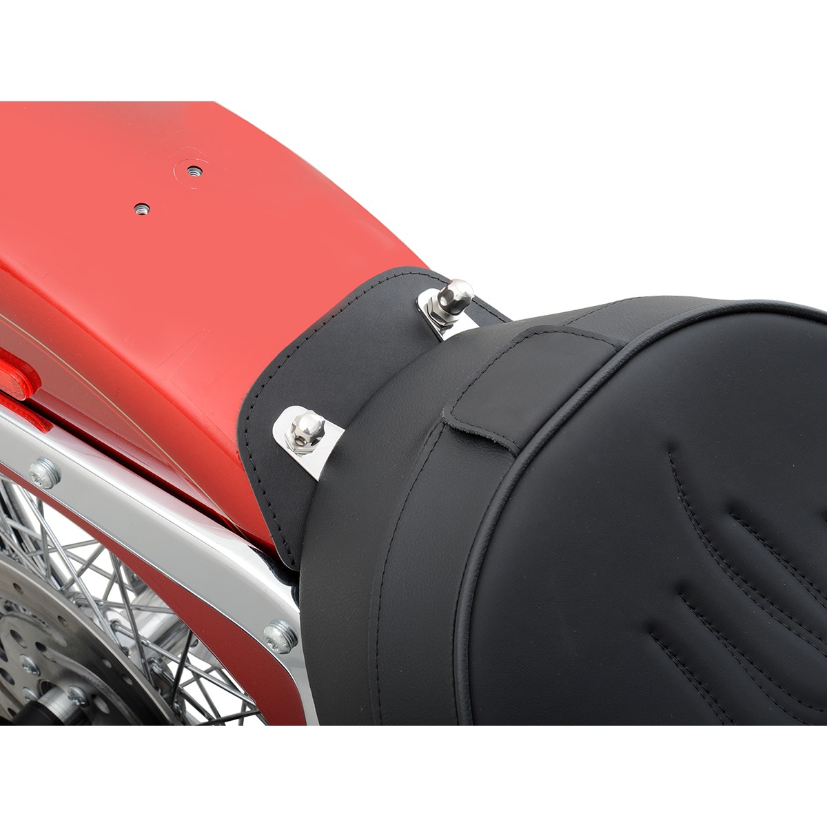 Drag Specialties Backrest Compatible Solo Seat - Smooth