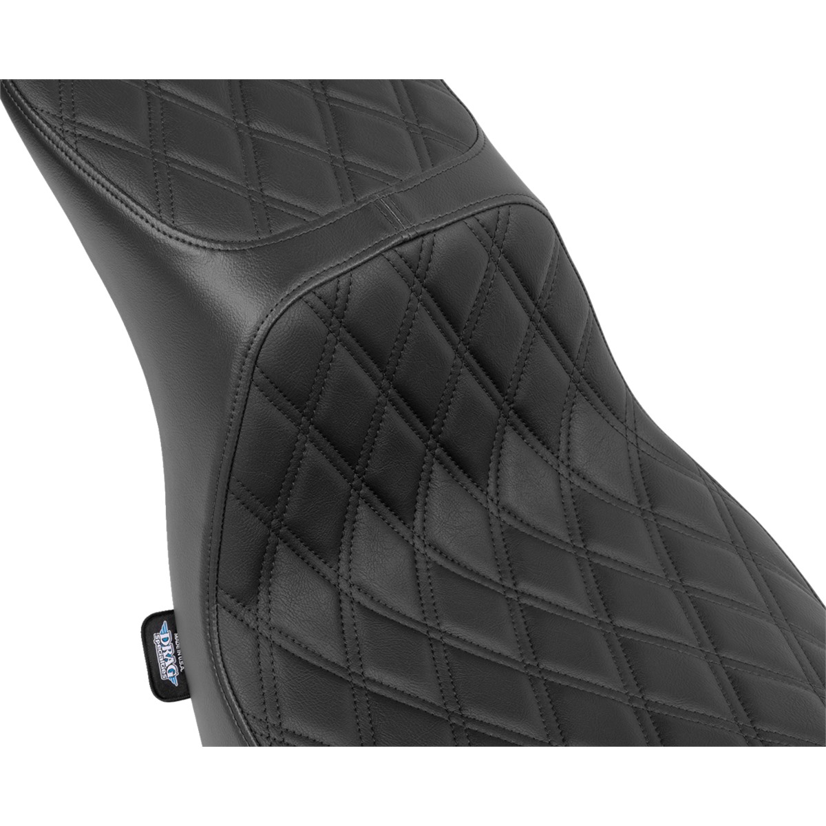 Drag Specialties Performance Predator 2-Up Seat