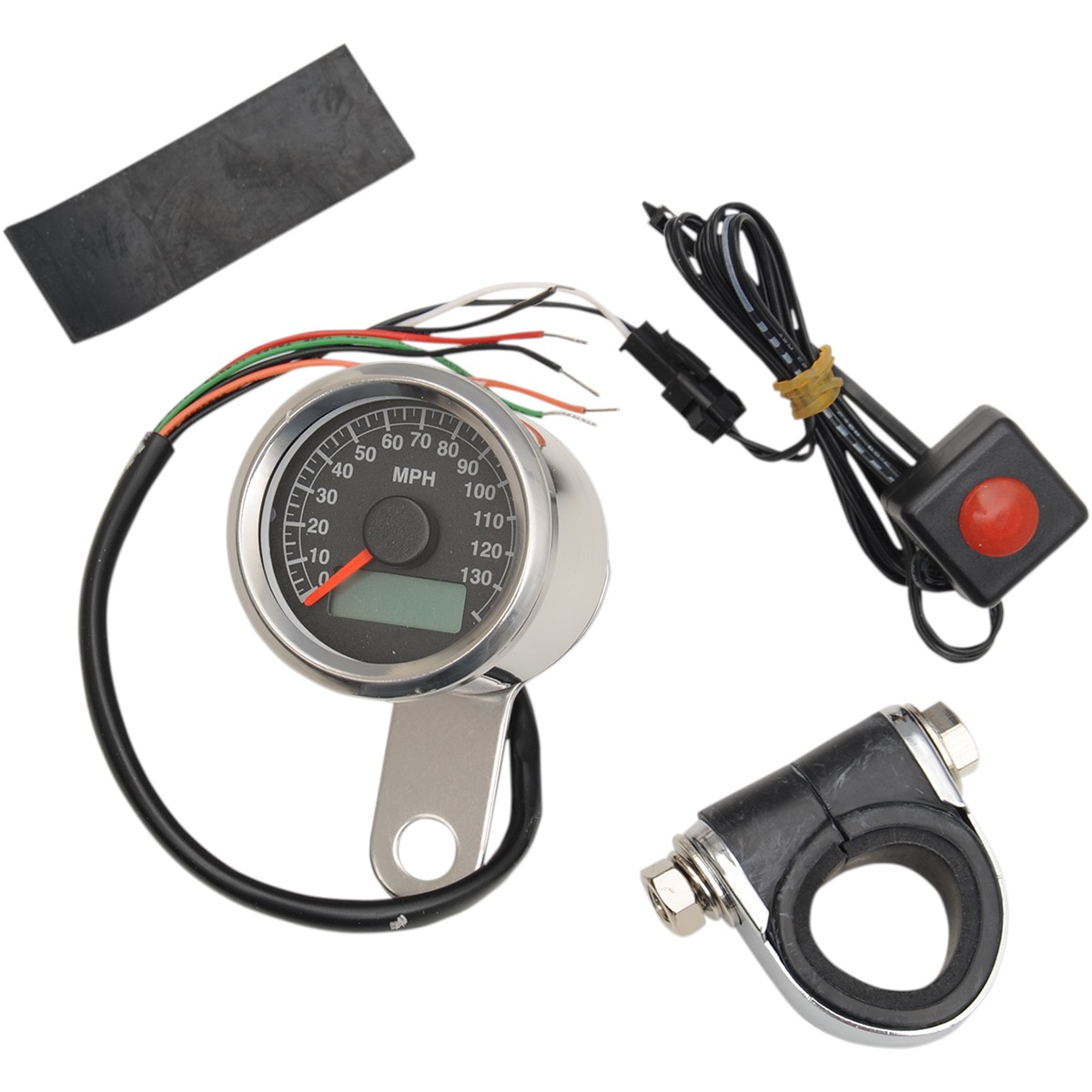 Programmable Mini Electronic Speedometer with Odometer/Tripmeter