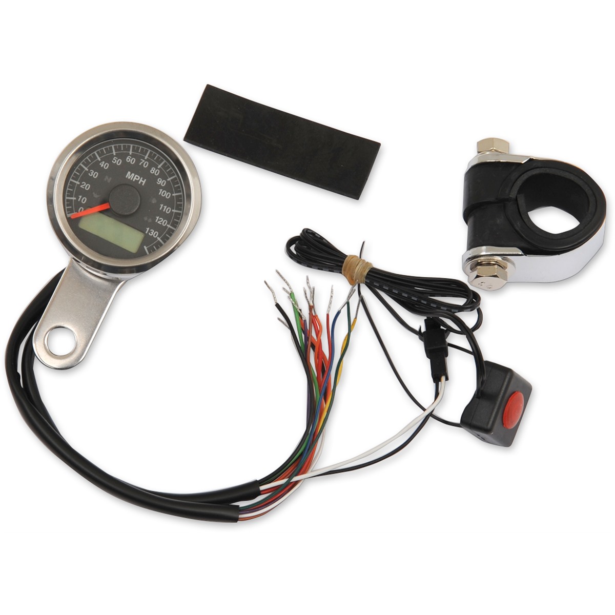 1-7/8 Programmable Imperial Speedometer with Indicator Lights