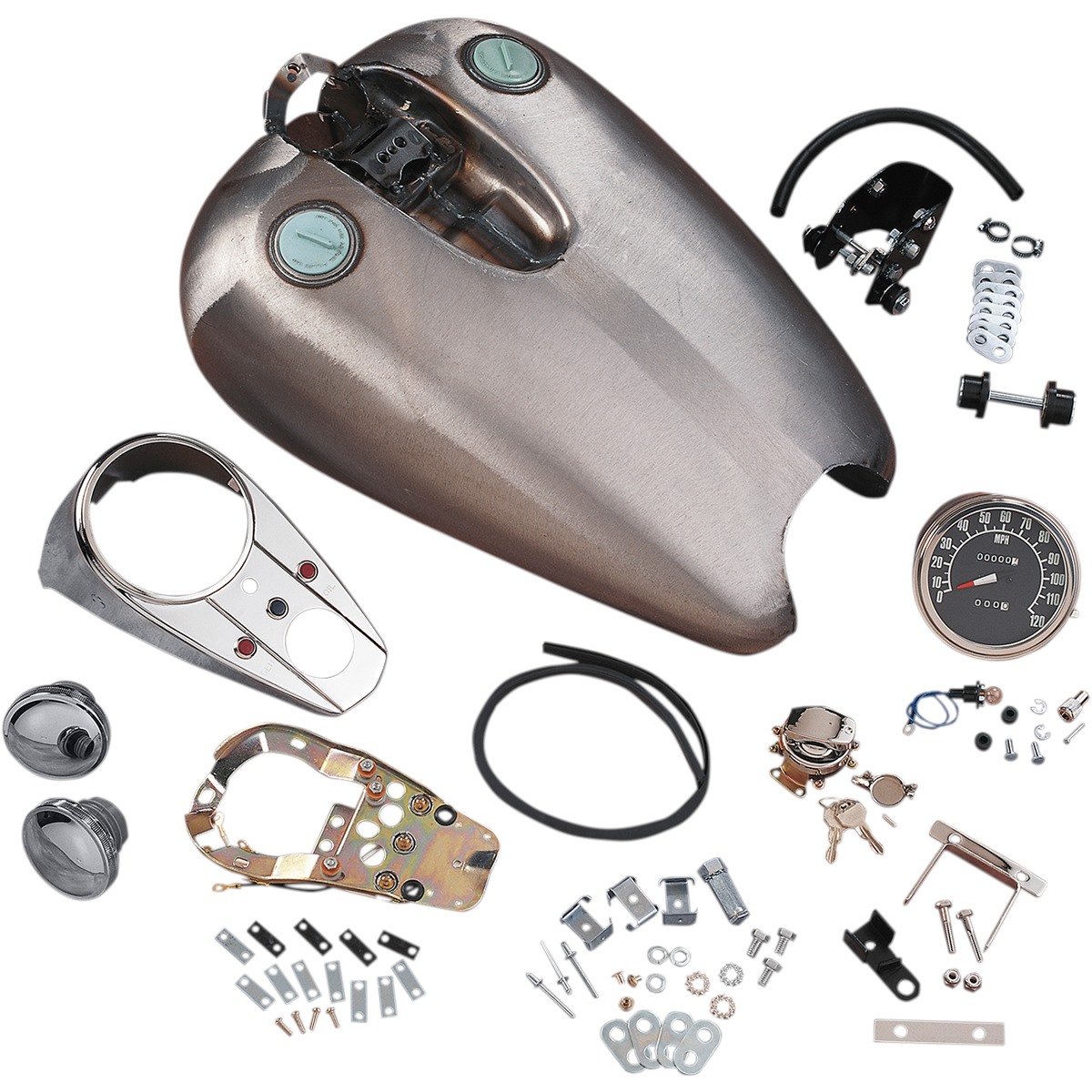 Extended Dash-Style Rubber-Mount Quickbob Tank Kit