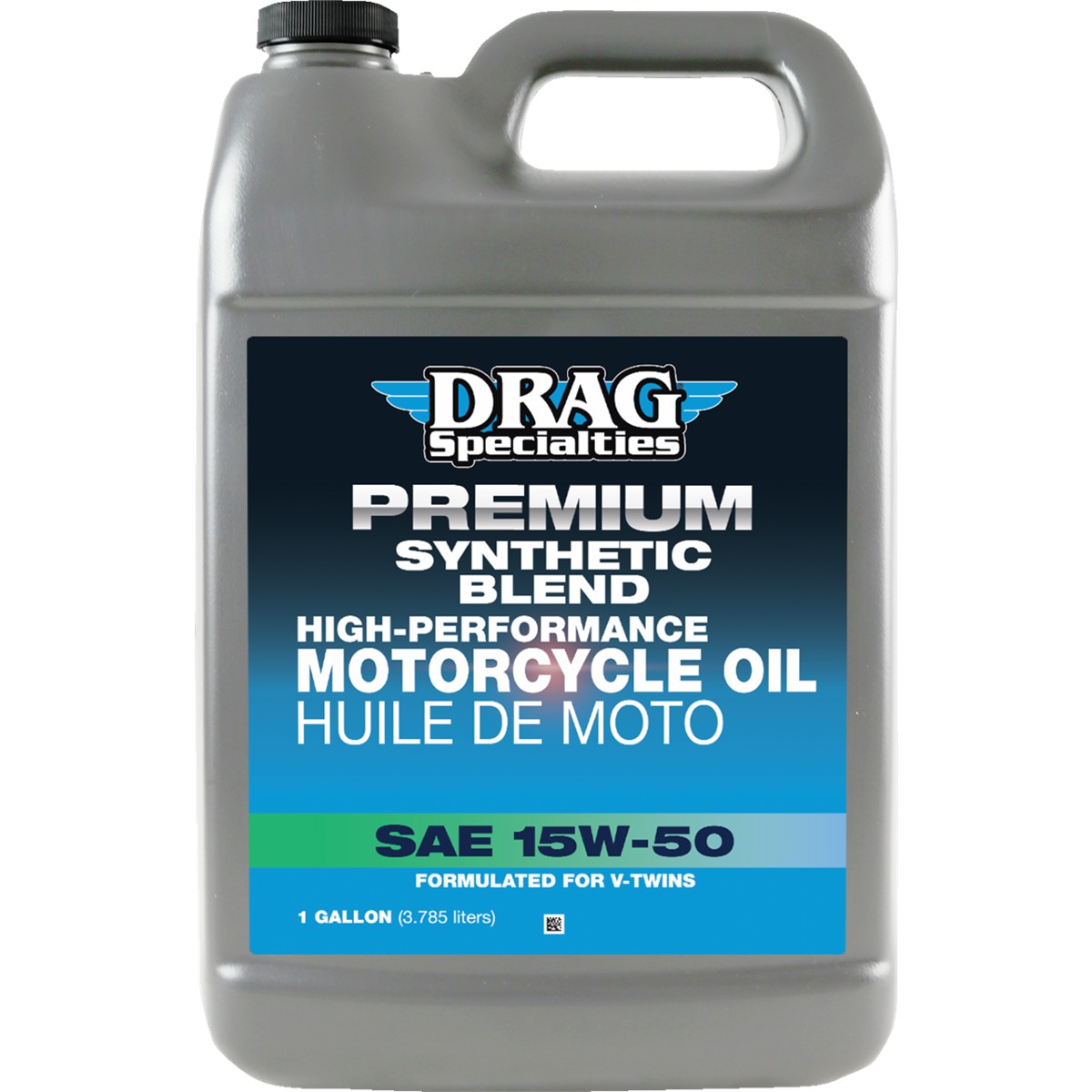 Drag Specialties Oil Synthetic Blend 15W-50 Motorcycle Oil