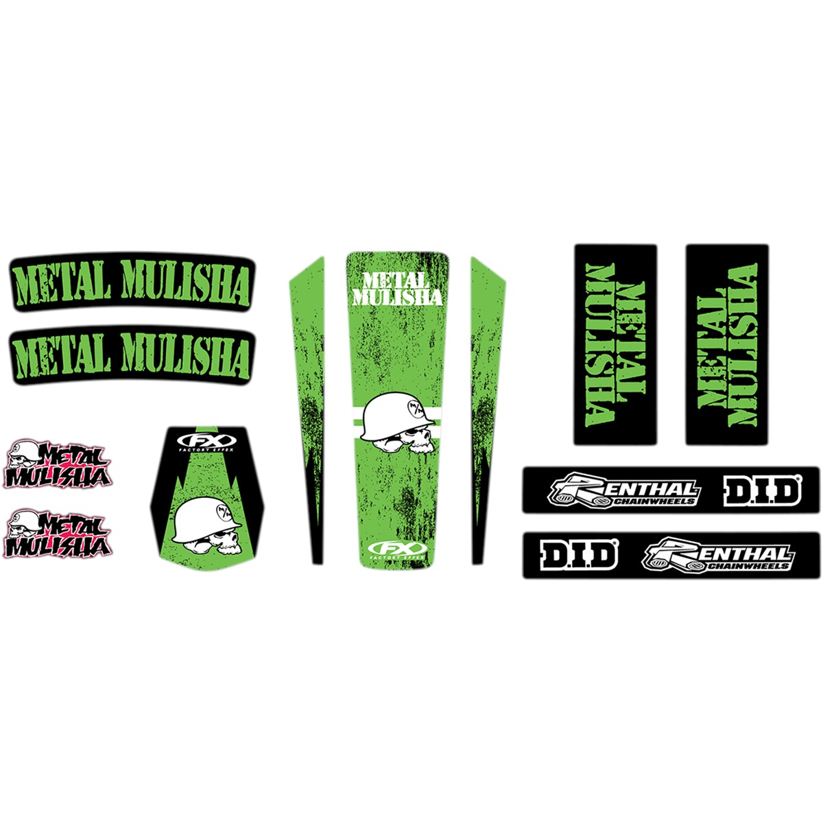Trim Kit Graphics - Metal Mulisha