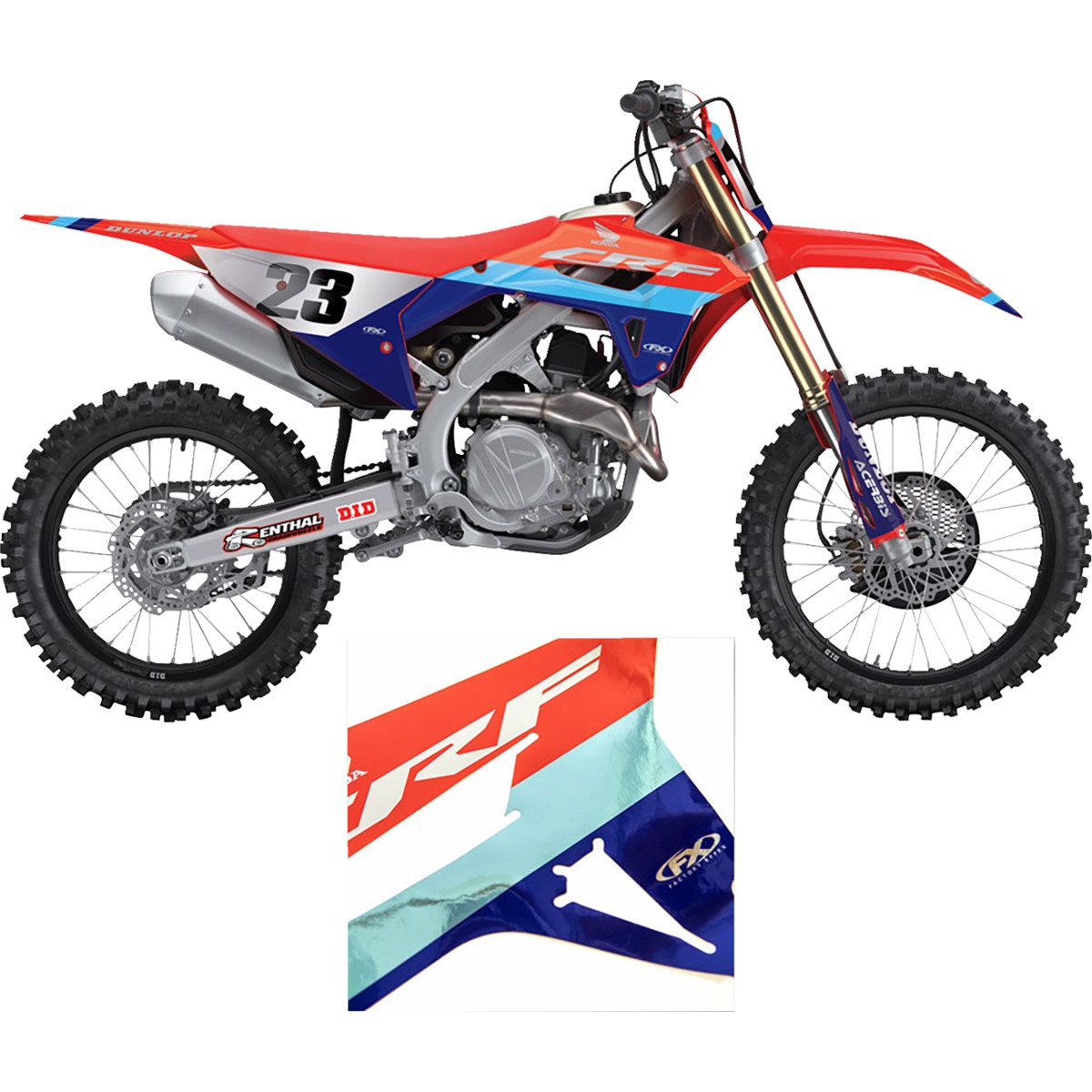 Candy Chrome Series Graphic Kit for Shroud