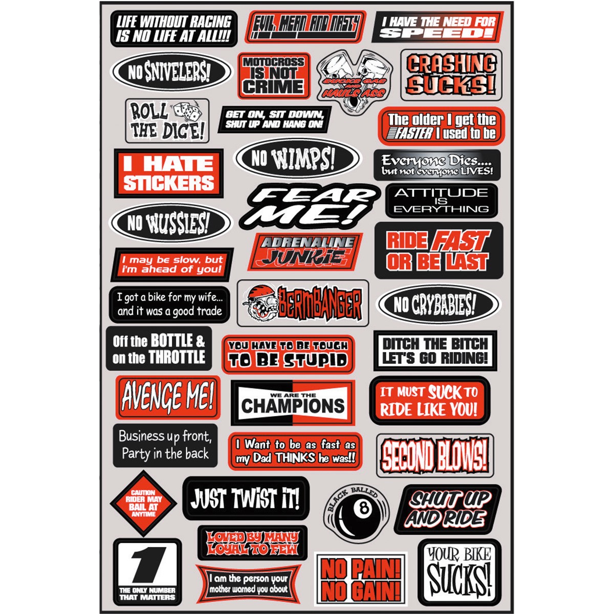 Sponsor Sticker Kit