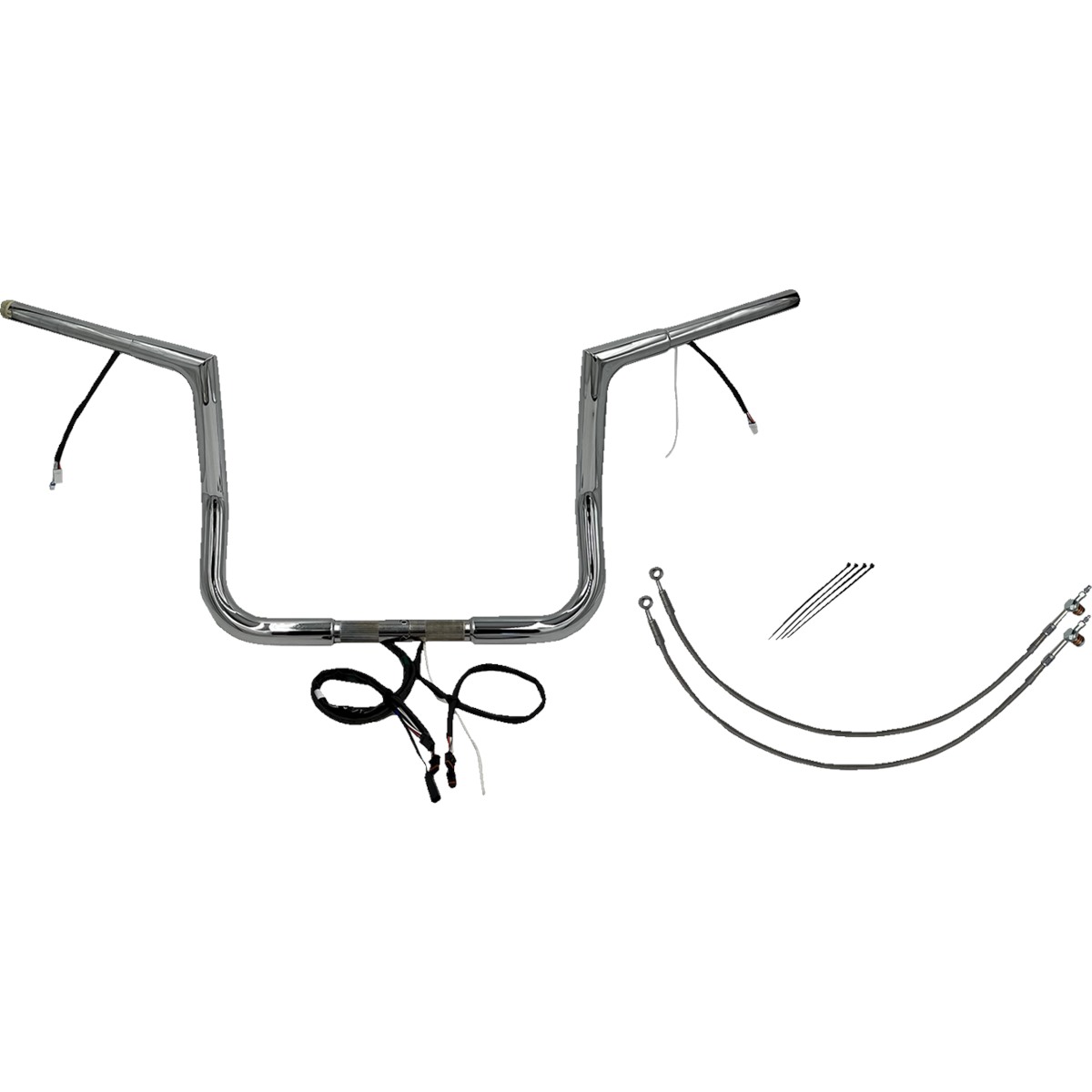 EZ Install Wired 1-1/4 Flat Top Handlebar Kit