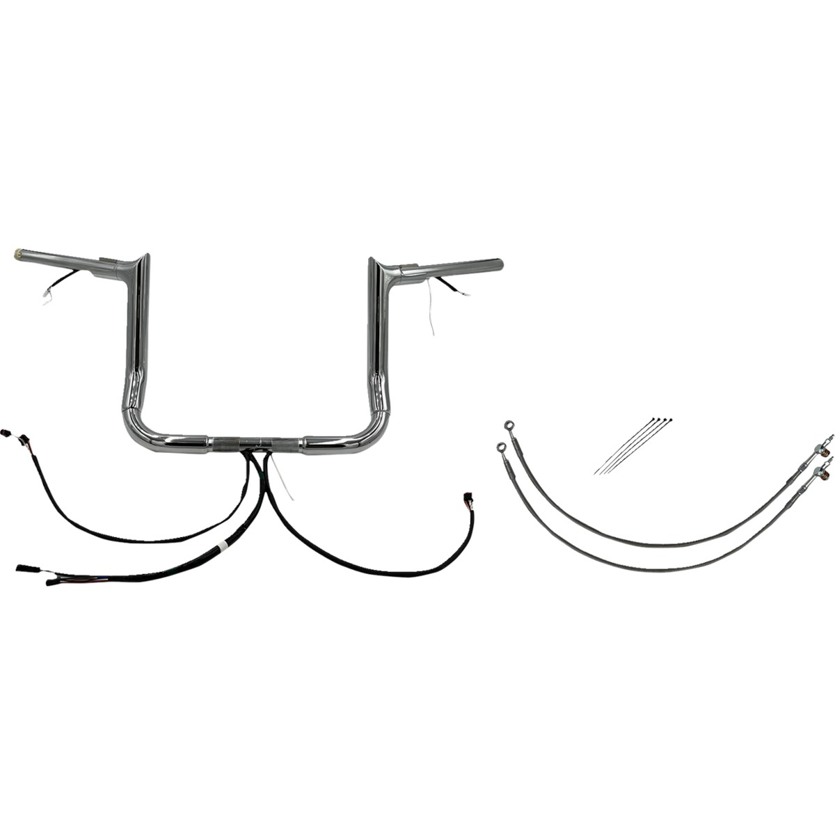 EZ Install Wired 1-1/2 Pointed Top Handlebar Kit