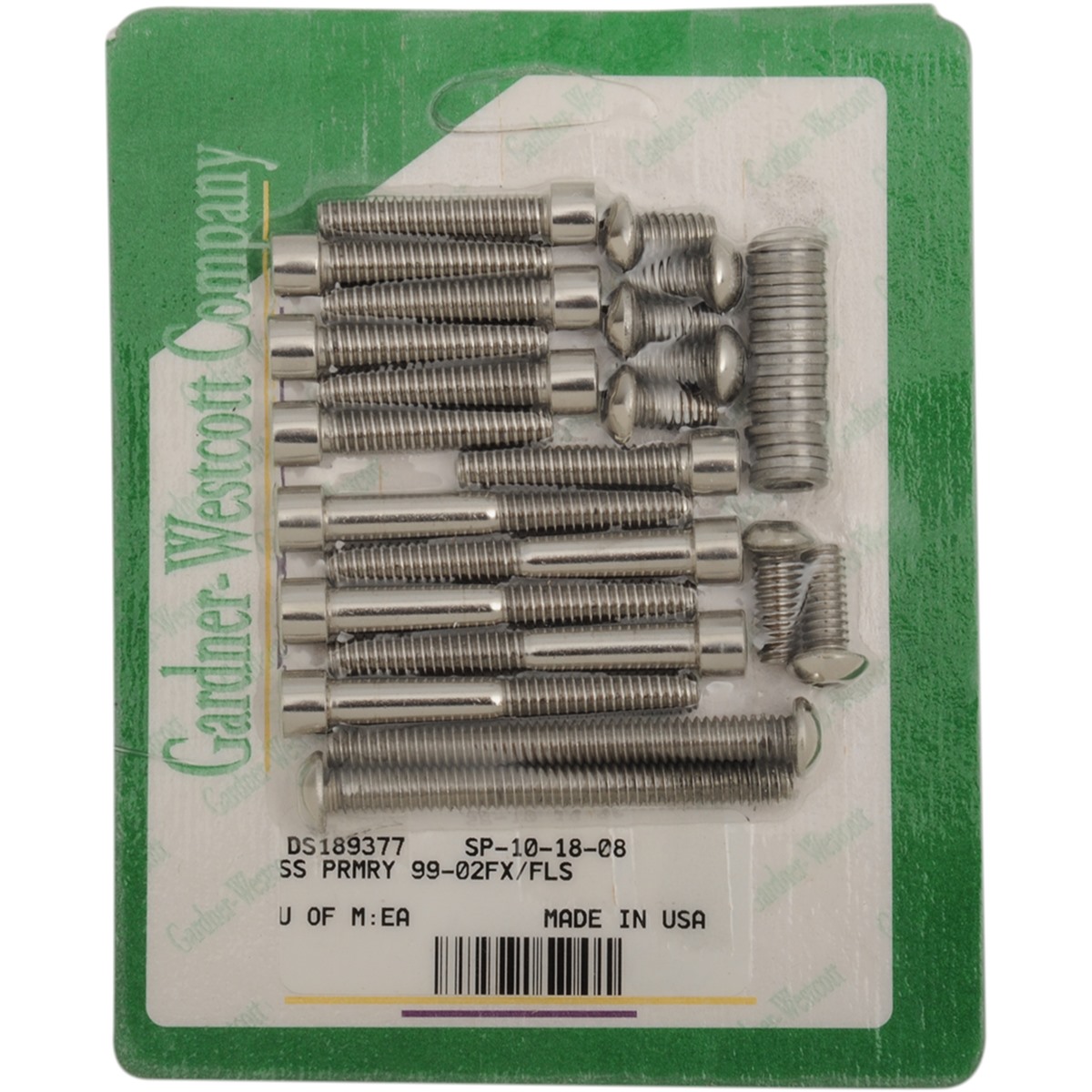 Primary Cover Bolt Kit