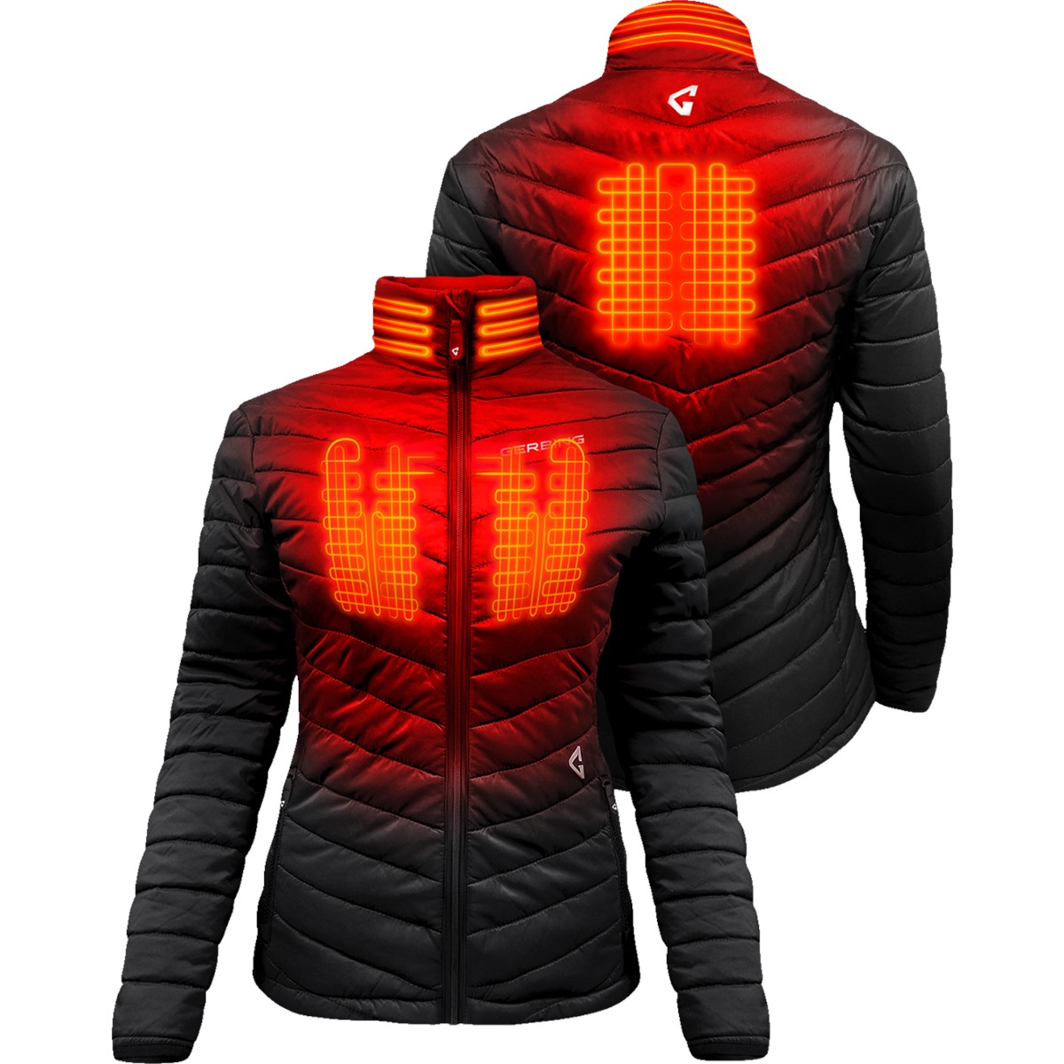 Gerbing Heated Clothing Women's 7V Khione Insulated Heated Puffer Jacket 2.0