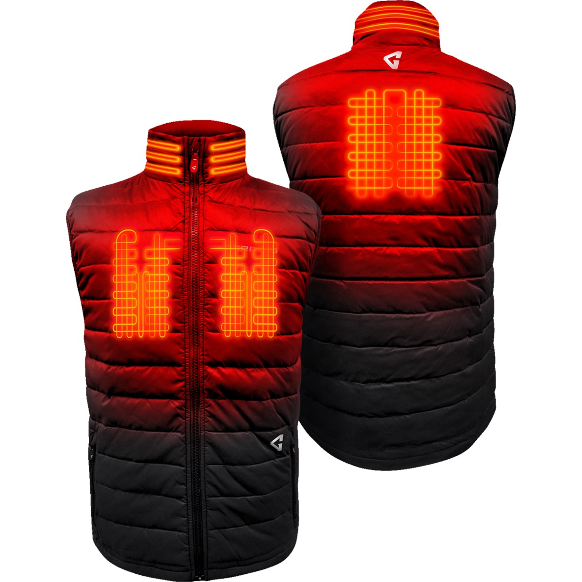 Gerbing Heated Clothing 7V Khione Puffer Heated Vest 2.0