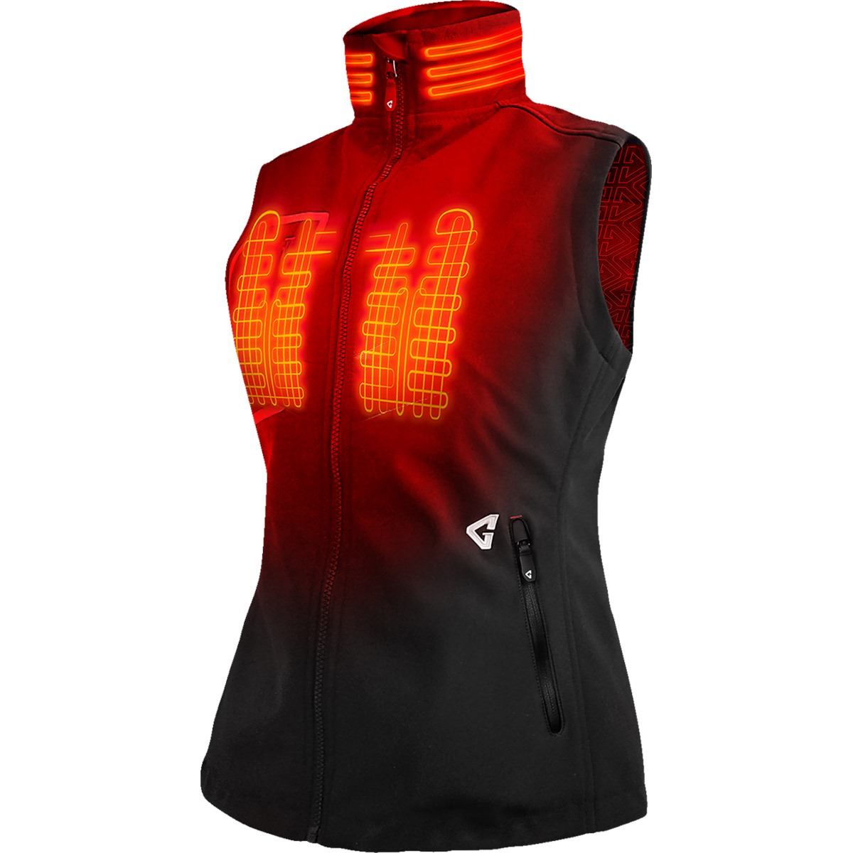 Gerbing Heated Clothing Women's 7V Torrid Softshell Heated Vest 2.0
