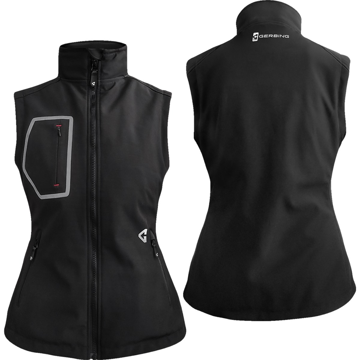 Gerbing Heated Clothing Women's 7V Torrid Softshell Heated Vest 2.0