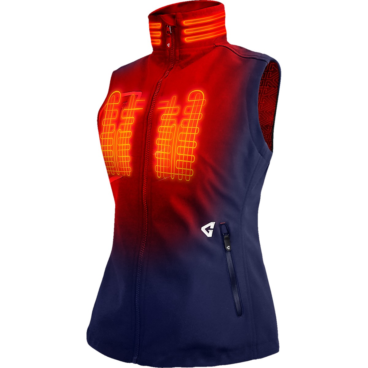 Gerbing Heated Clothing Women's 7V Torrid Softshell Heated Vest 2.0