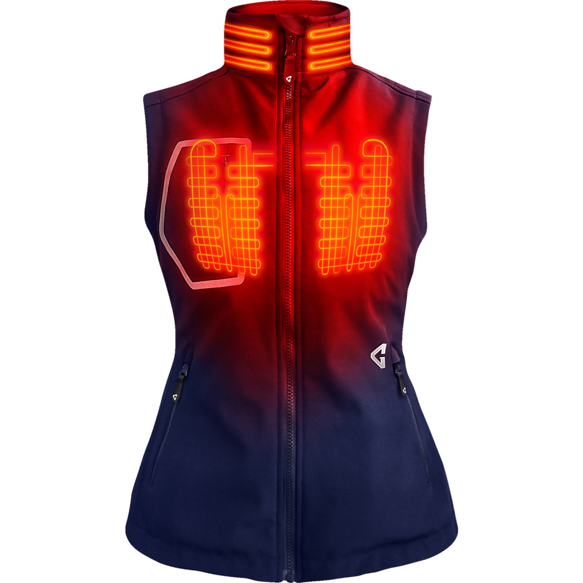 Gerbing Heated Clothing Women's 7V Torrid Softshell Heated Vest 2.0