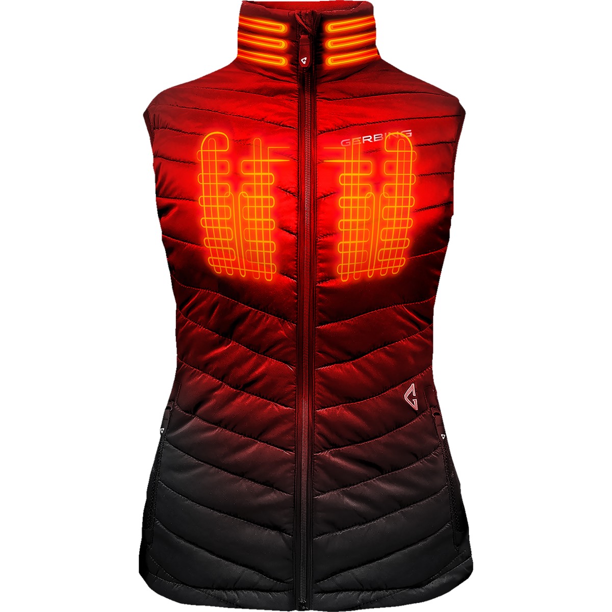 Gerbing Heated Clothing Women's 7V Khione Puffer Heated Vest 2.0