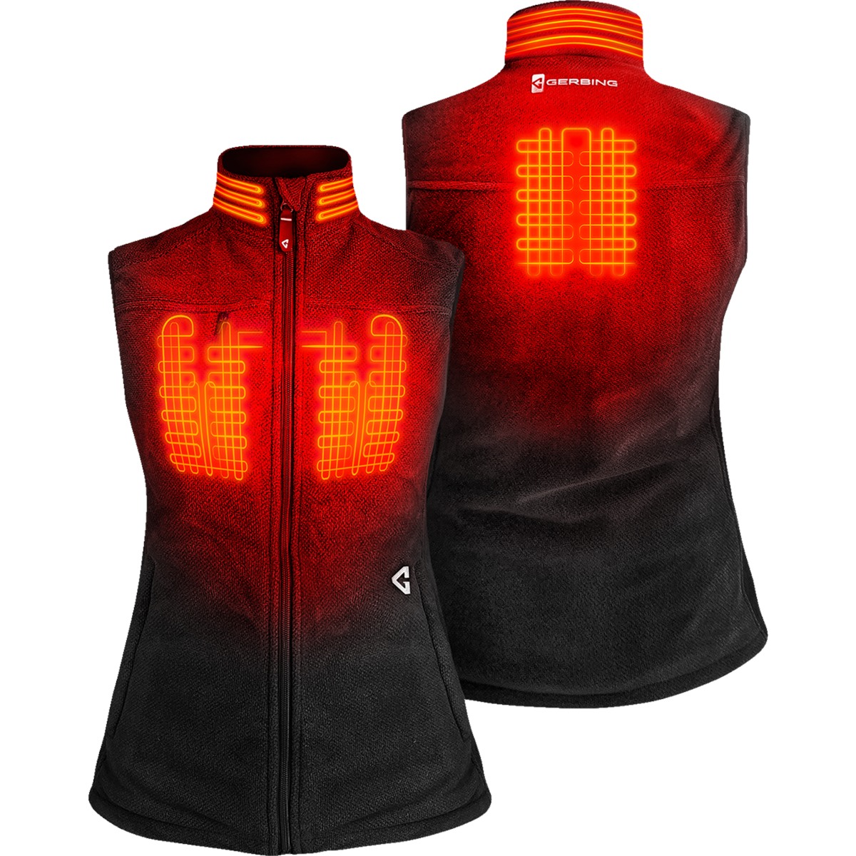 Gerbing Heated Clothing Women's 7V Thermite Heated Fleece Vest 2.0