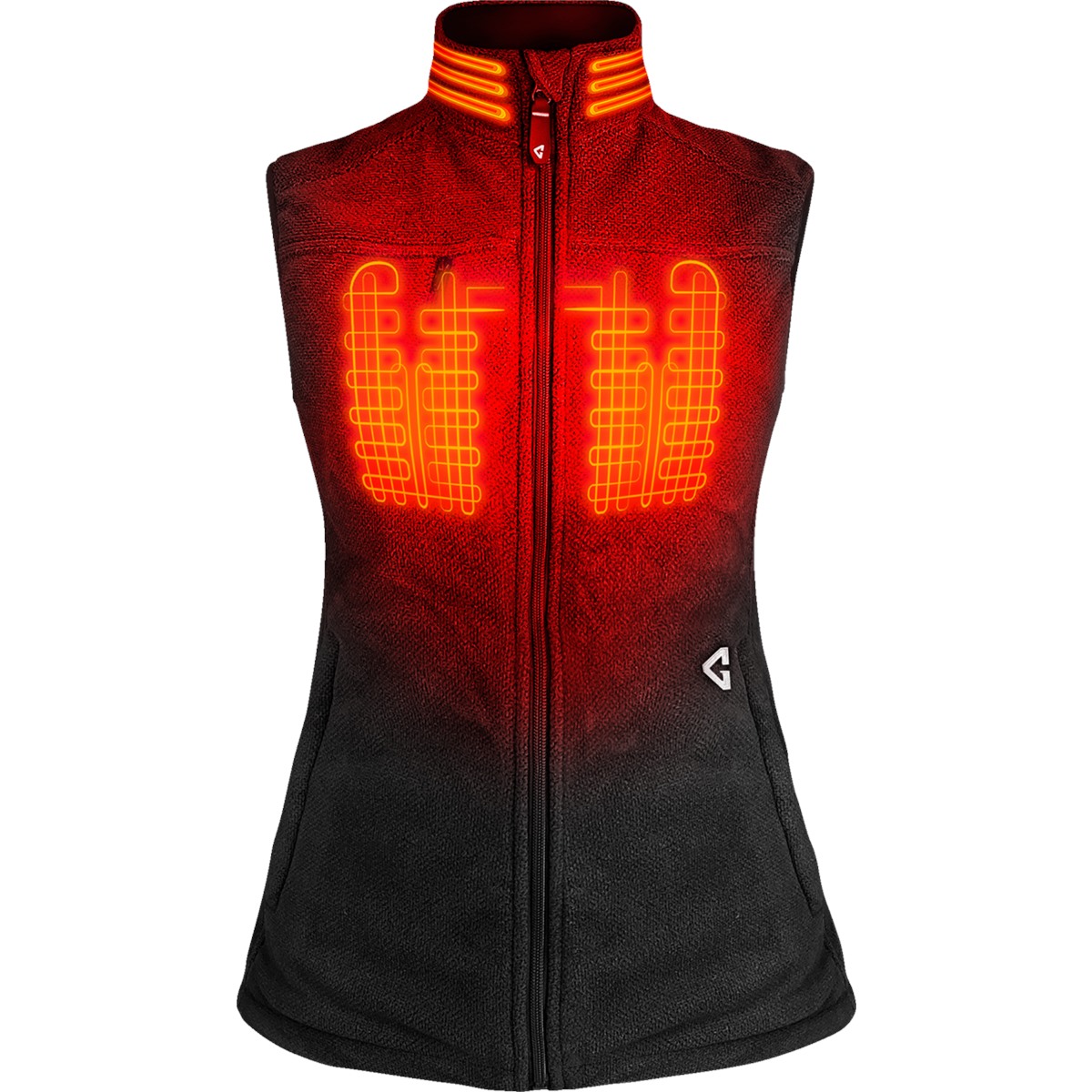 Gerbing Heated Clothing Women's 7V Thermite Heated Fleece Vest 2.0