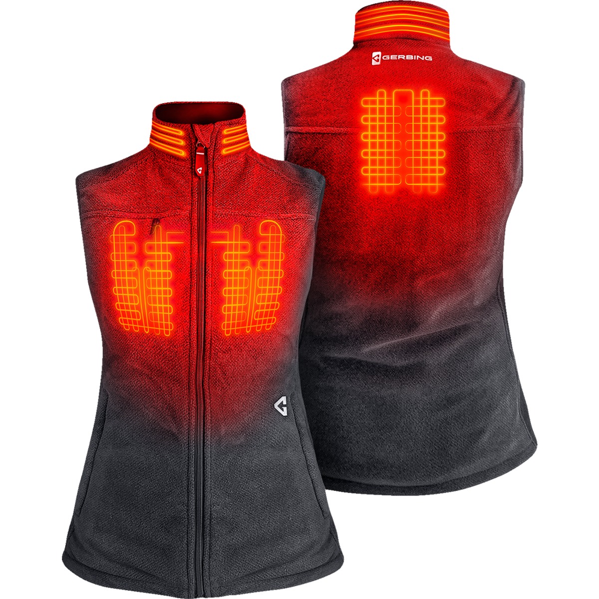 Gerbing Heated Clothing Women's 7V Thermite Heated Fleece Vest 2.0
