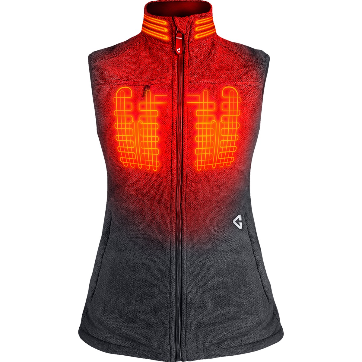 Gerbing Heated Clothing Women's 7V Thermite Heated Fleece Vest 2.0